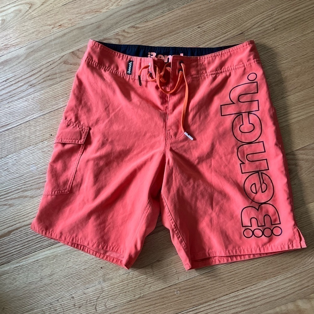 Bench orange and black swim‎ shorts size 30